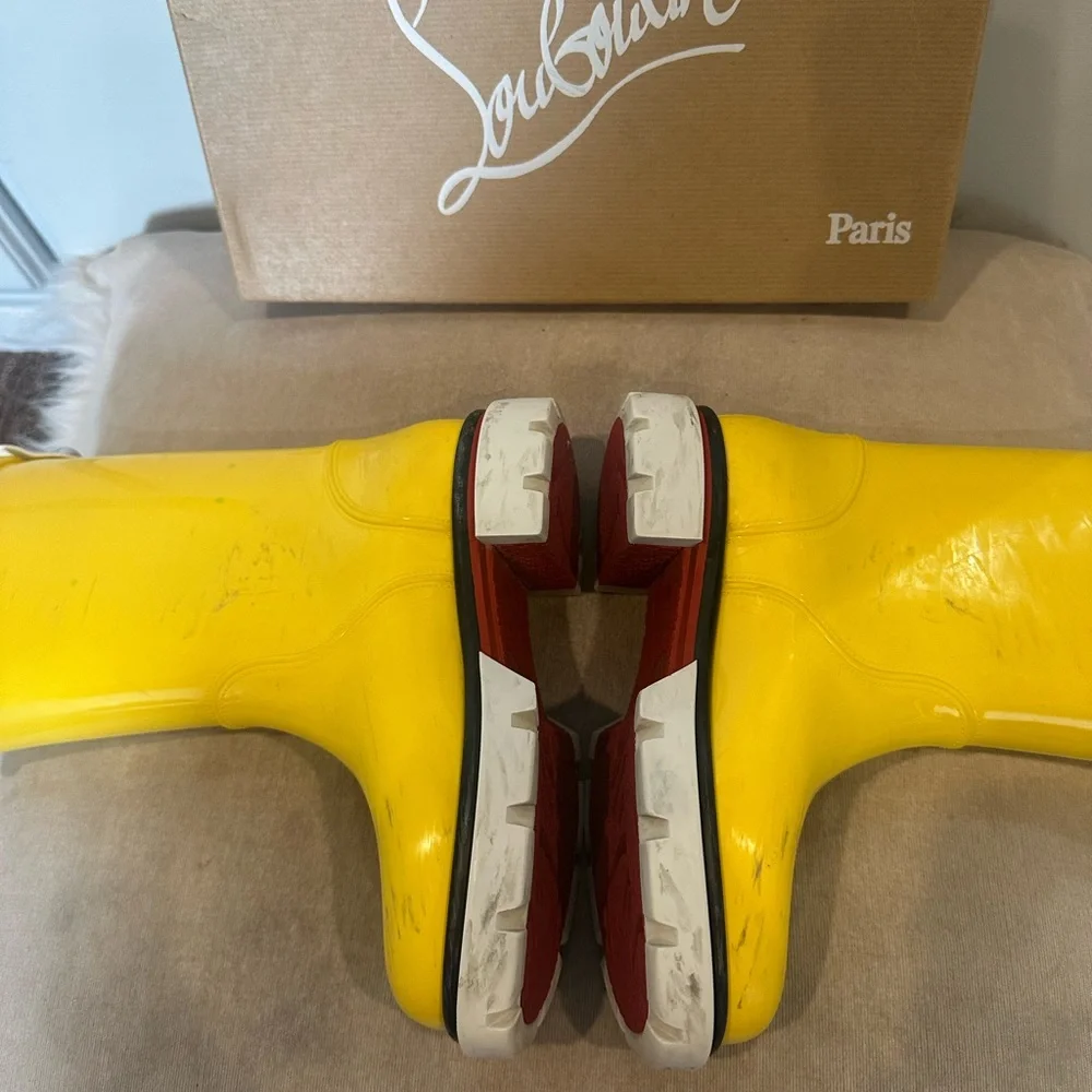 Kids Christian Louboutin boots